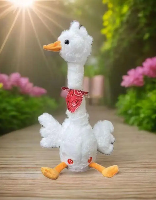 Load image into Gallery viewer, Talking Dancing Duck Plushie Toy
