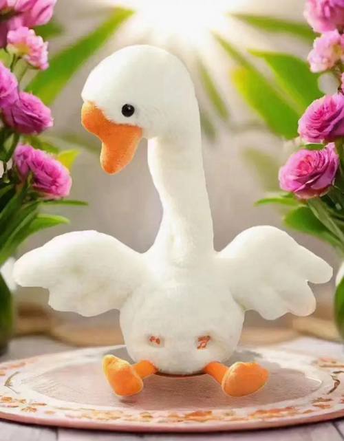 Load image into Gallery viewer, Talking Dancing Duck Plushie Toy
