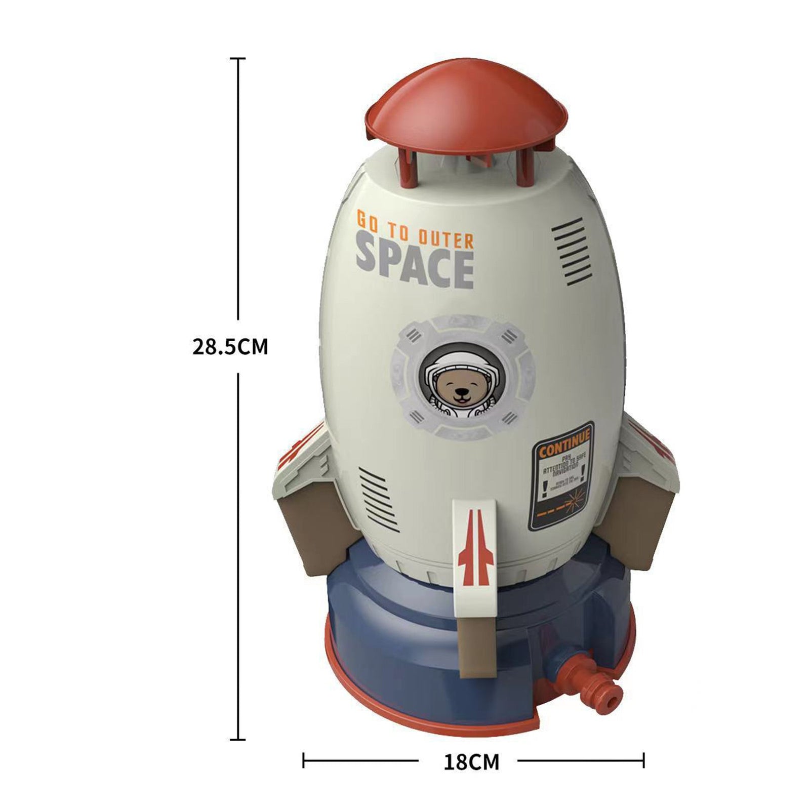 Outdoor Water Pressure Rocket Launcher 🚀