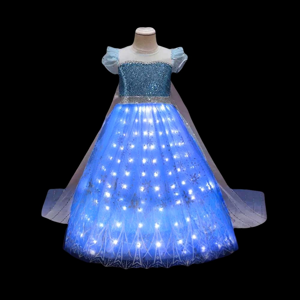 Princess LED Light Up Dress for Girls