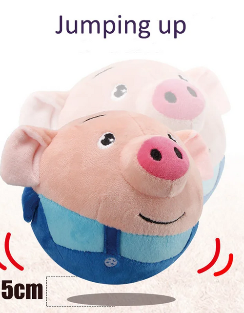 Load image into Gallery viewer, Interactive Piggy Toys Rechargeable Jumping Moving
