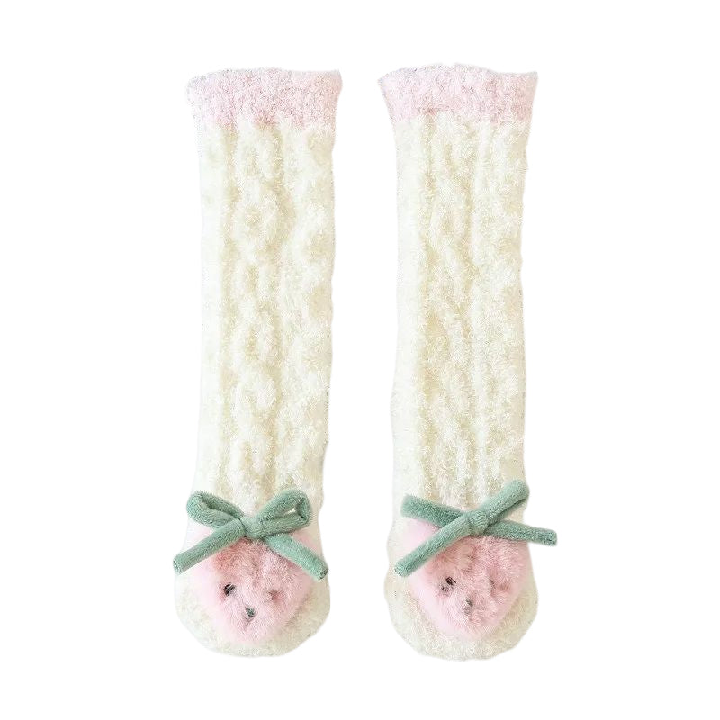 Baby Fluffy Fuzzy Slipper Socks