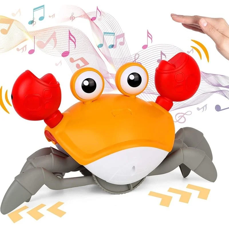 Crawling Crab Interactive Children's Toy