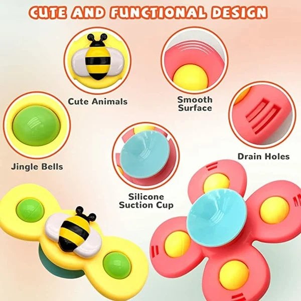 😊Suction Cup Spinner Toys🎁