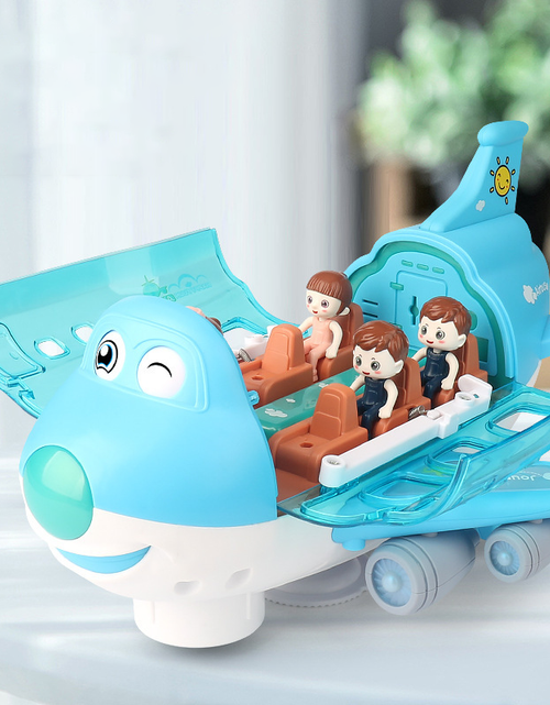 Load image into Gallery viewer, Baby Airplane Toy Musical Toy with Light
