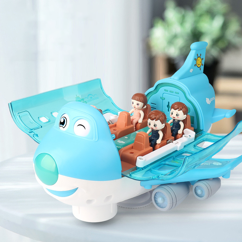 Baby Airplane Toy Musical Toy with Light