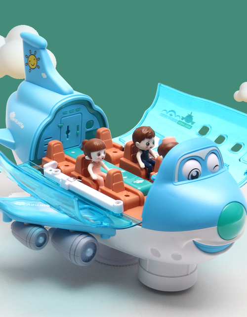 Load image into Gallery viewer, Baby Airplane Toy Musical Toy with Light
