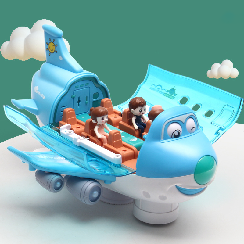 Baby Airplane Toy Musical Toy with Light