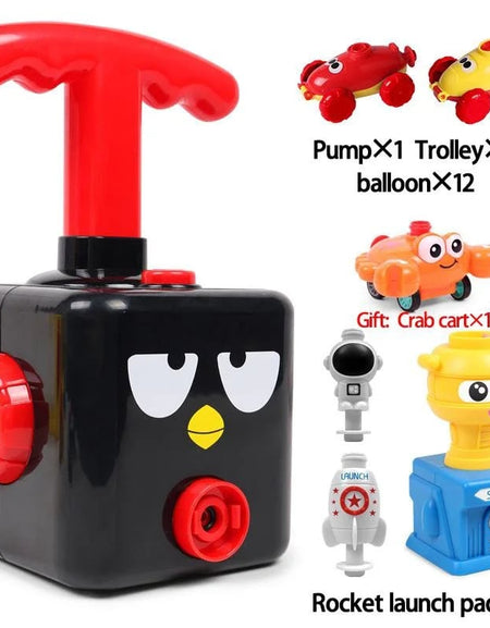🎁Fun Packed Balloon Car Toy Pump Set🔥