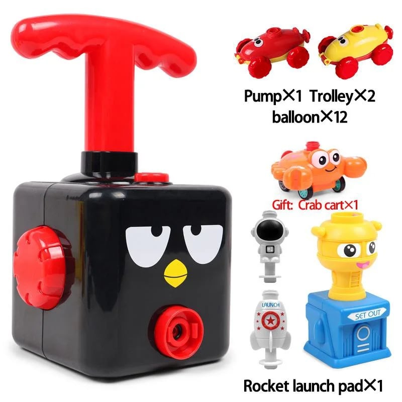 🎁Fun Packed Balloon Car Toy Pump Set🔥