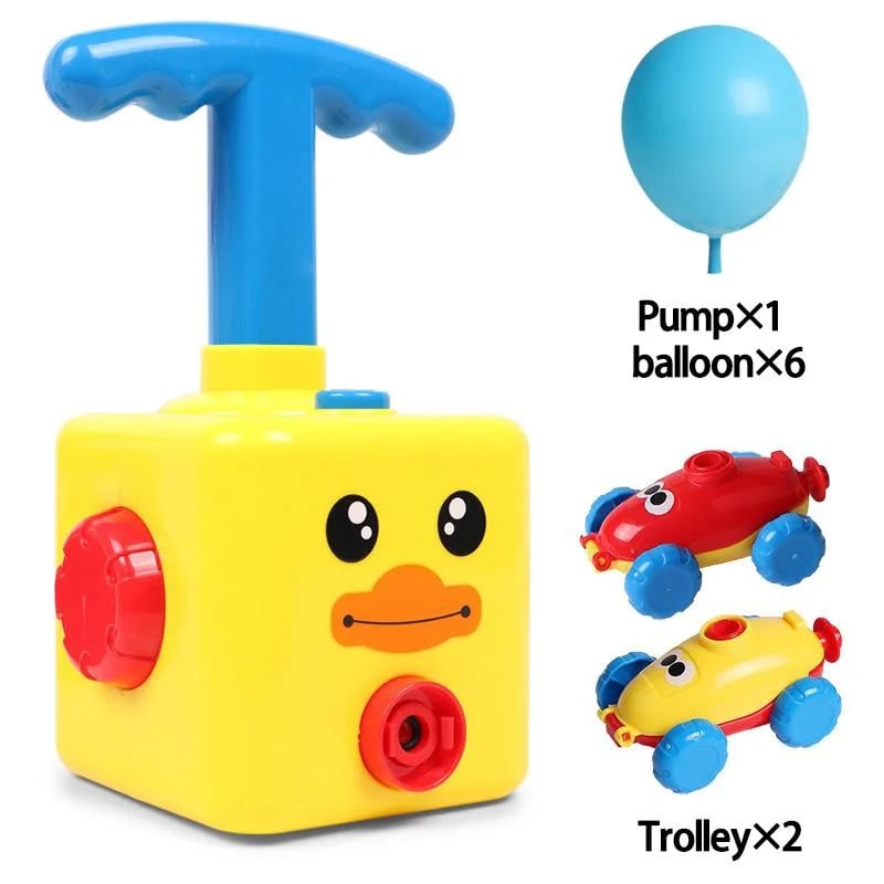 🎁Fun Packed Balloon Car Toy Pump Set🔥