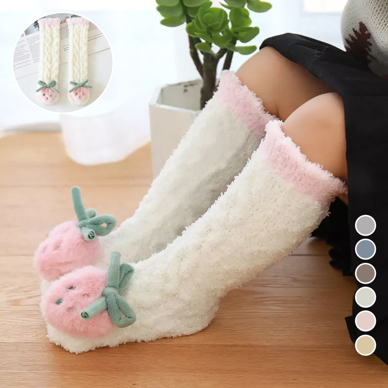 Baby Fluffy Fuzzy Slipper Socks