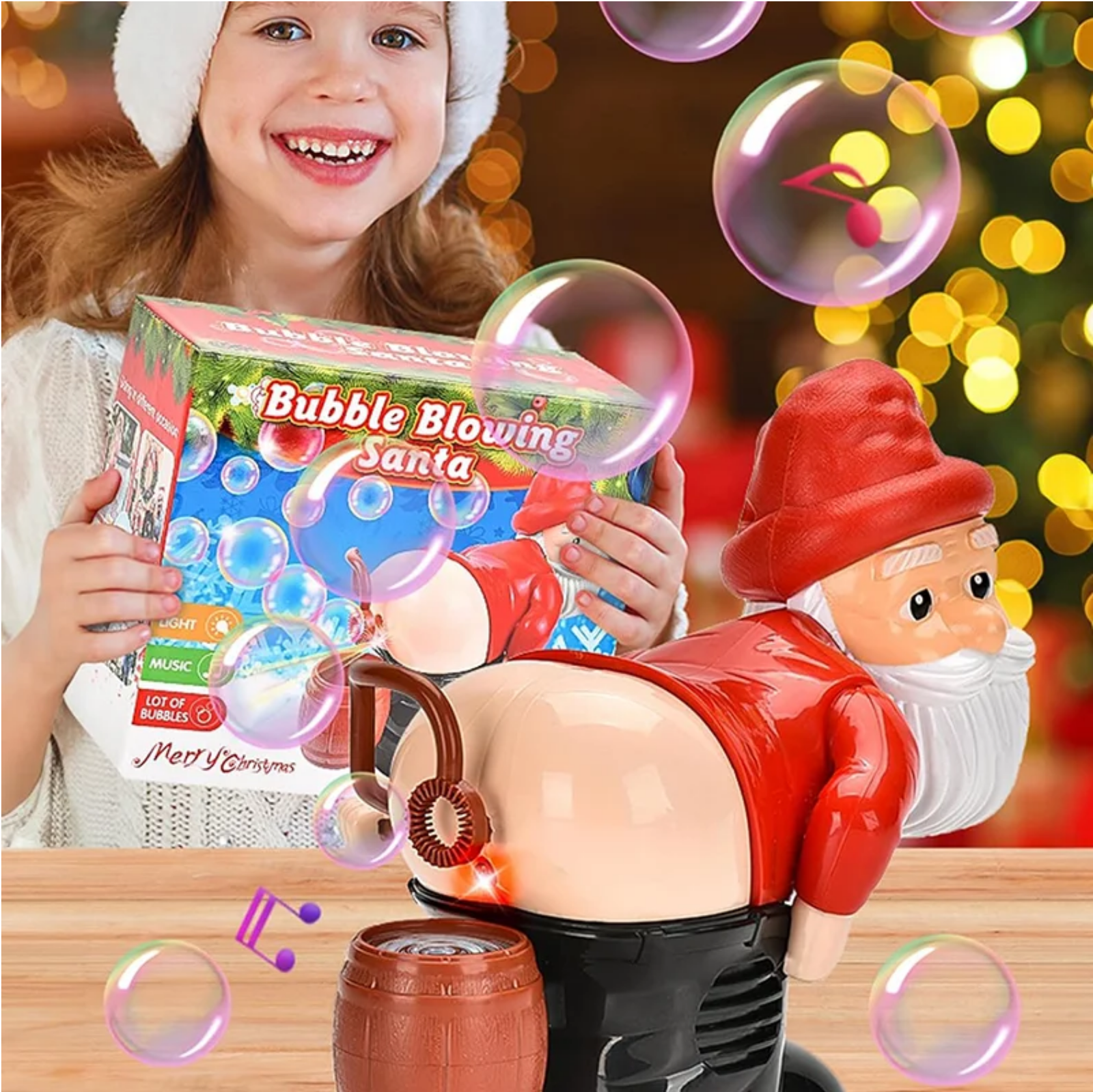 Pana® SANTA CLAUS BUBBLE MAKER