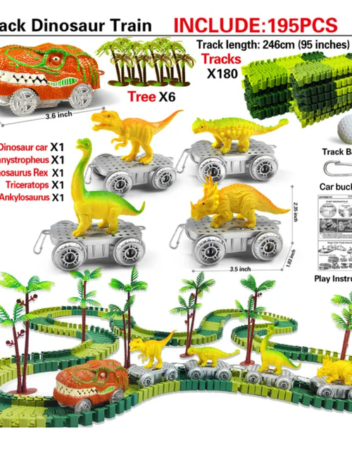 Load image into Gallery viewer, Dinosaur World of Racing Track
