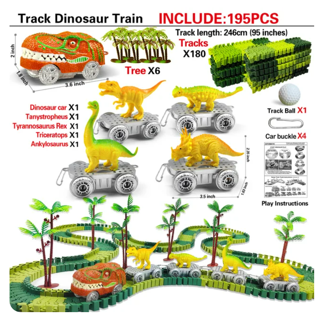 Dinosaur World of Racing Track