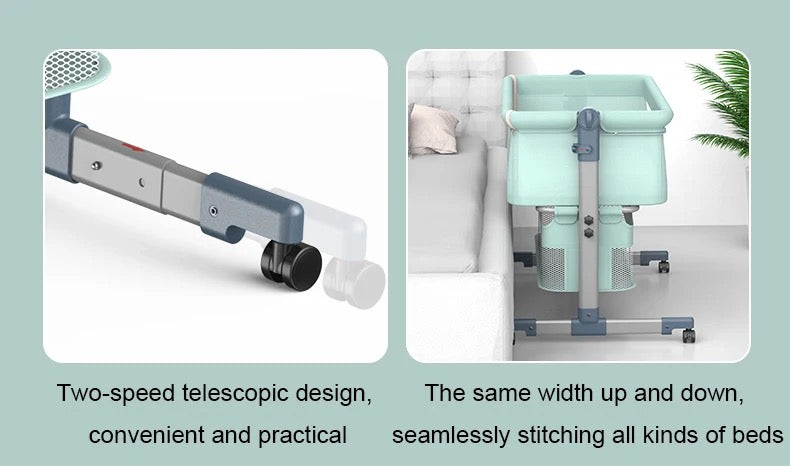 Foldable Rocking Baby Crib