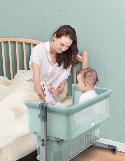 Load image into Gallery viewer, Foldable Rocking Baby Crib
