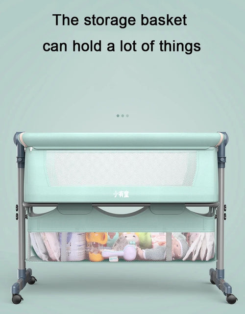 Load image into Gallery viewer, Foldable Rocking Baby Crib
