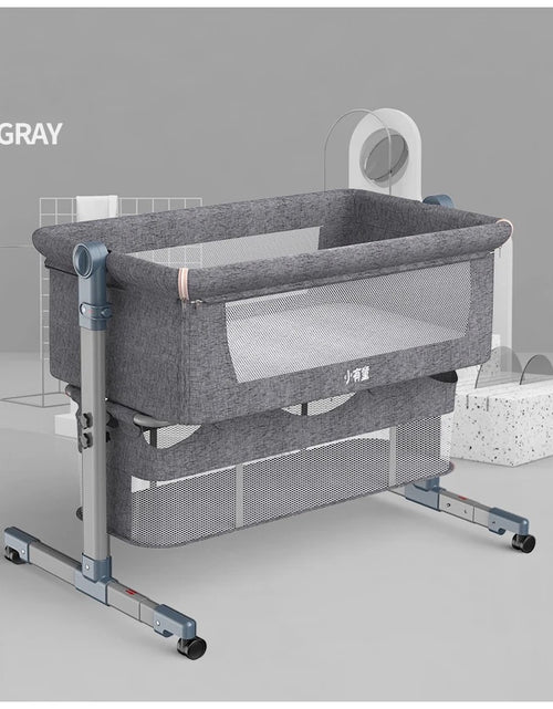 Load image into Gallery viewer, Foldable Rocking Baby Crib
