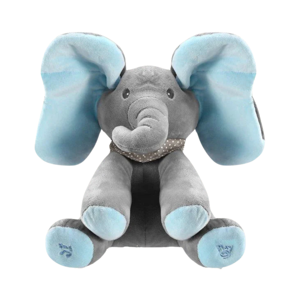 Cute Baby Elephant Peekaboo Fun! 🐘🎈