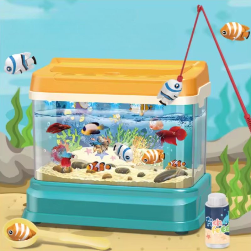 SeaWorld Fun Interactive Musical Fishing Aquarium for Kids