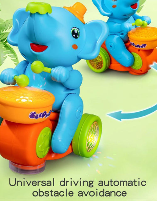 Load image into Gallery viewer, Cute Elephant Toy Beating Drum
