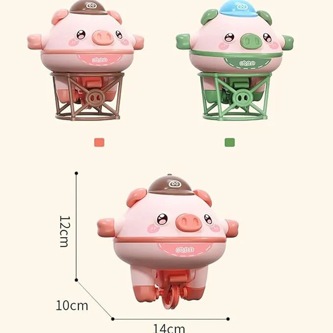 Rope Walking Piglet Toys