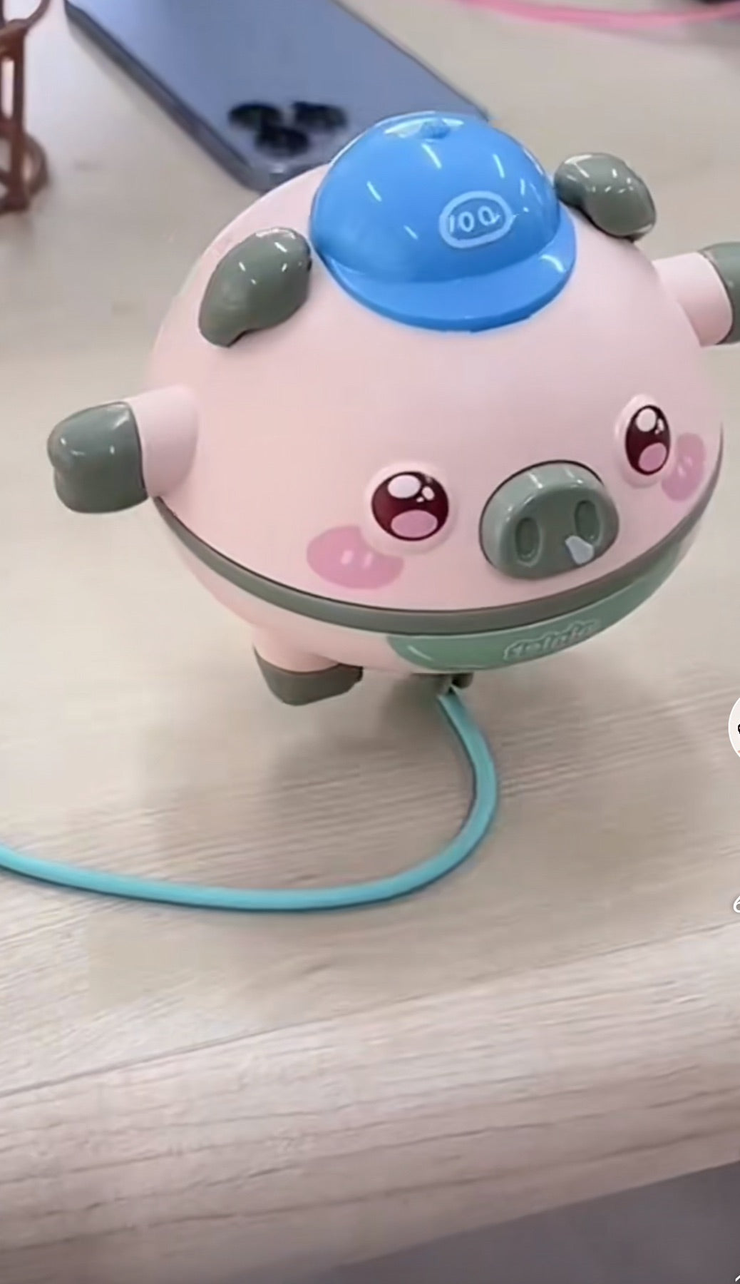 Rope Walking Piglet Toys