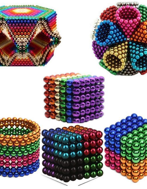 Load image into Gallery viewer, Magnetic Multi Colored Digi Magnetic Balls
