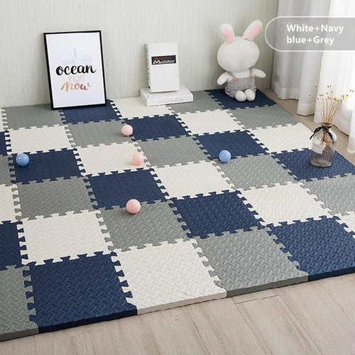 Load image into Gallery viewer, PuzzleMat™ - Baby Play Mat Interlocking Puzzle Mat - 18 pcs
