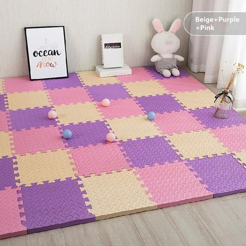 Load image into Gallery viewer, PuzzleMat™ - Baby Play Mat Interlocking Puzzle Mat - 18 pcs
