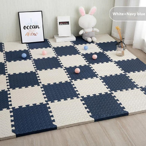 Load image into Gallery viewer, PuzzleMat™ - Baby Play Mat Interlocking Puzzle Mat - 18 pcs
