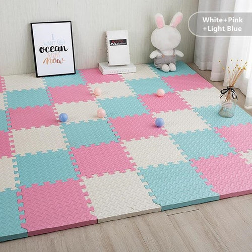 Load image into Gallery viewer, PuzzleMat™ - Baby Play Mat Interlocking Puzzle Mat - 18 pcs
