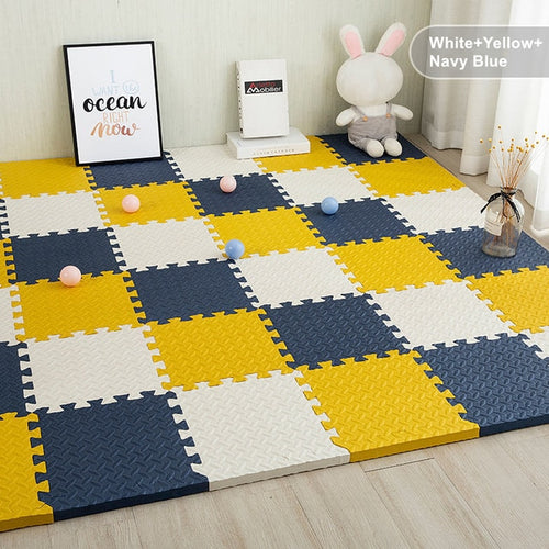 Load image into Gallery viewer, PuzzleMat™ - Baby Play Mat Interlocking Puzzle Mat - 18 pcs
