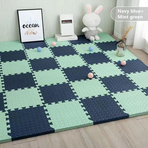 Load image into Gallery viewer, PuzzleMat™ - Baby Play Mat Interlocking Puzzle Mat - 18 pcs
