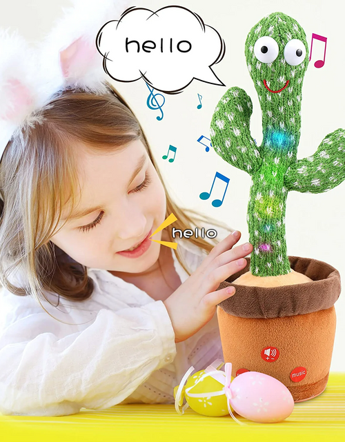 Dancing Cactus Mimicking Toy Repeats What You Say 🌵 – Pana Playhouse