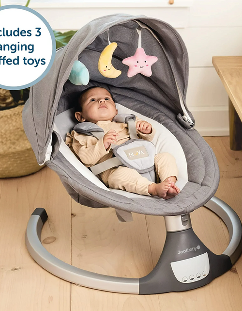 Load image into Gallery viewer, Electric Baby Swing with bluetooth Control Music Lullabies
