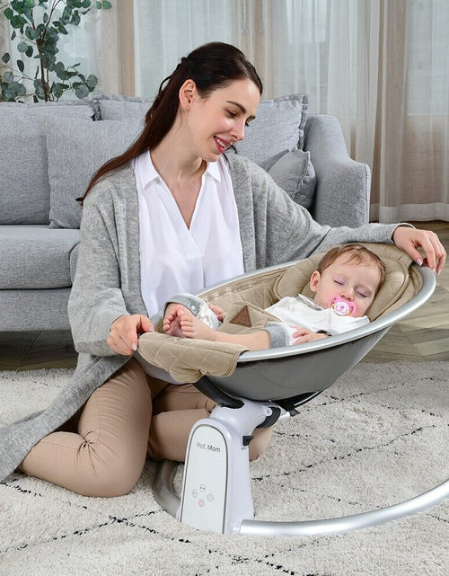 Load image into Gallery viewer, Electric Baby Swing with bluetooth Control Music Lullabies
