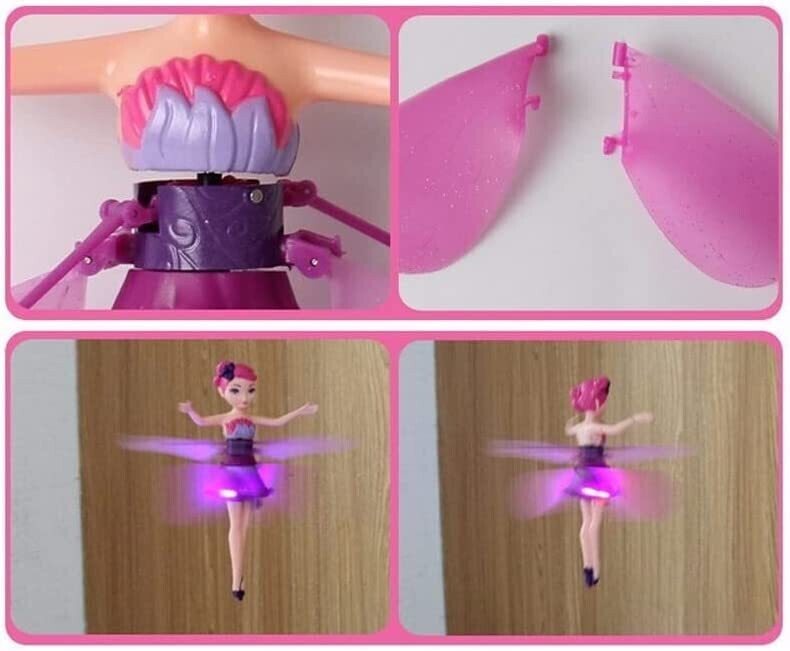 Flying Fairy Princess Doll Mini Butterfly Panadoll