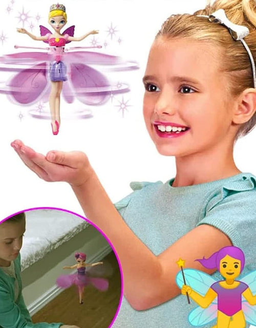 Load image into Gallery viewer, Flying Fairy Princess Doll Mini Butterfly Panadoll
