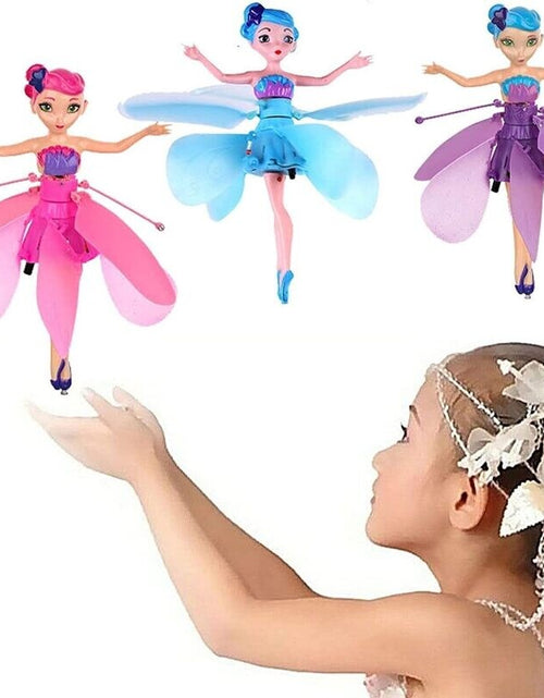 Load image into Gallery viewer, Flying Fairy Princess Doll Mini Butterfly Panadoll
