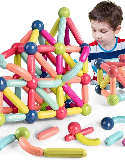 Load image into Gallery viewer, Magic Construction Set Magnetic Balls Stick Building Blocks
