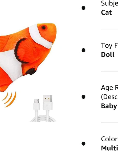 Load image into Gallery viewer, Realistic Fish baby Lullaby Moving Fish Toy
