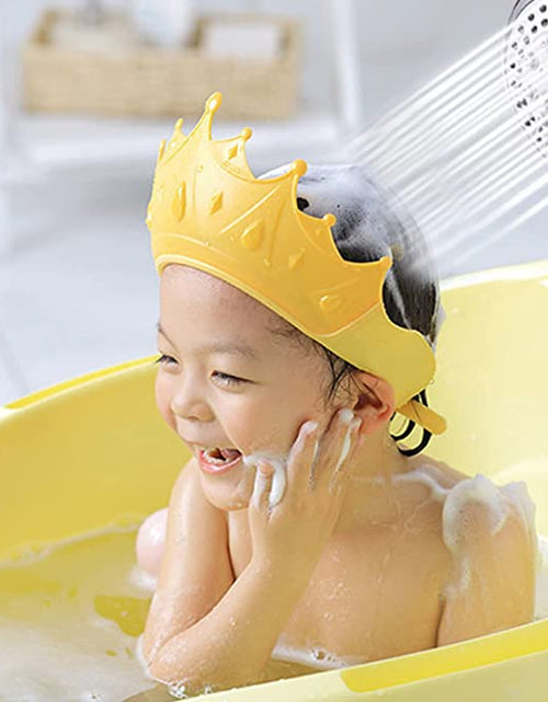 Load image into Gallery viewer, Baby Shower Cap Waterproof Shampoo Hat
