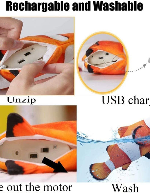 Load image into Gallery viewer, Realistic Fish baby Lullaby Moving Fish Toy
