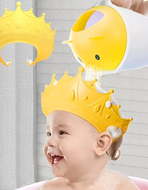 Load image into Gallery viewer, Baby Shower Cap Waterproof Shampoo Hat
