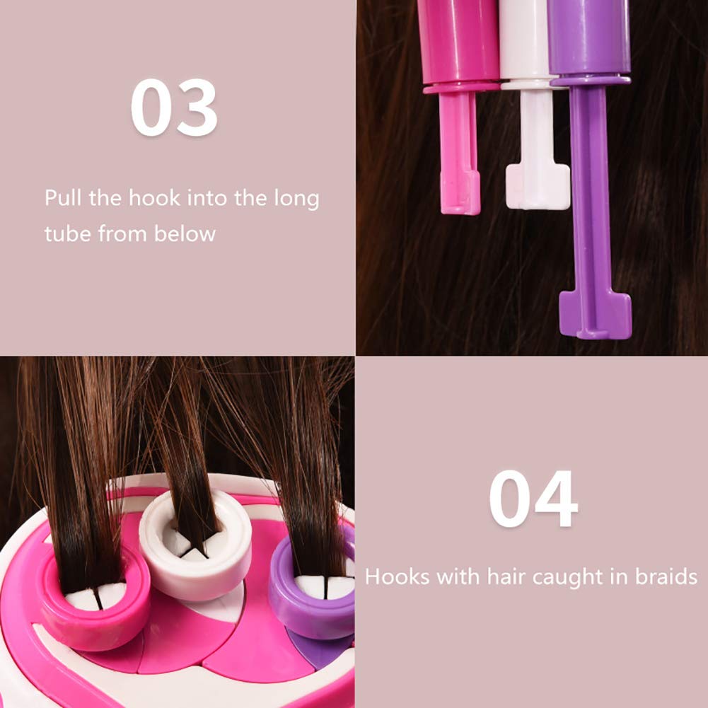 Quick Hair Rollers Device for DIY Girl Hair Style