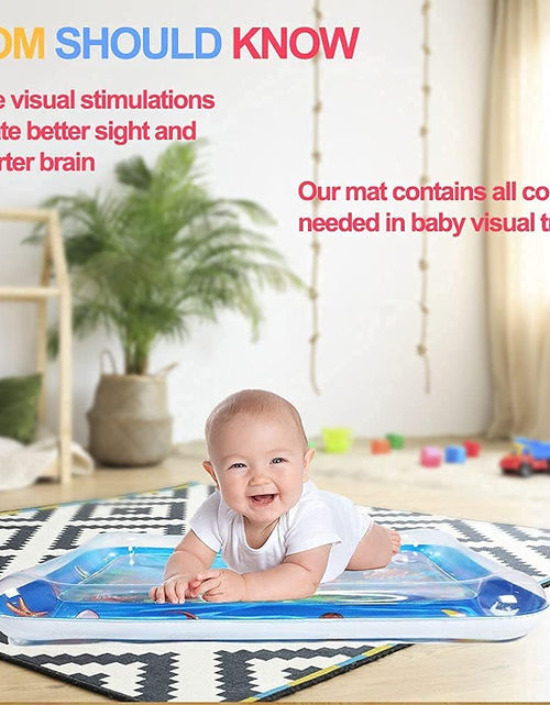 Load image into Gallery viewer, Water Play Mat for Babies Inflatable Tummy Time Water Play Mat
