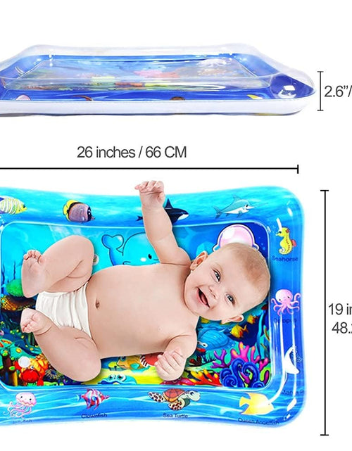 Load image into Gallery viewer, Water Play Mat for Babies Inflatable Tummy Time Water Play Mat
