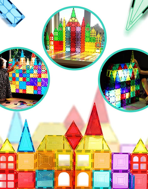 Load image into Gallery viewer, Magnetic Tiles Building Blocks, Magnet Toys for Kids
